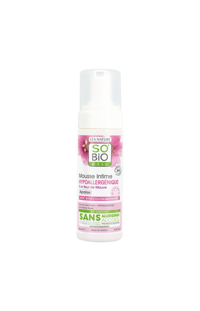 Mousses intimes apaisantes bio - Fleur de mauve - 2 x 150 ml