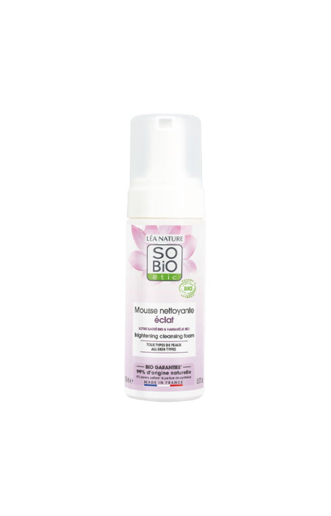 Mousses nettoyantes clarifiante bio - Fleur de lotus - 2 x 150 ml
