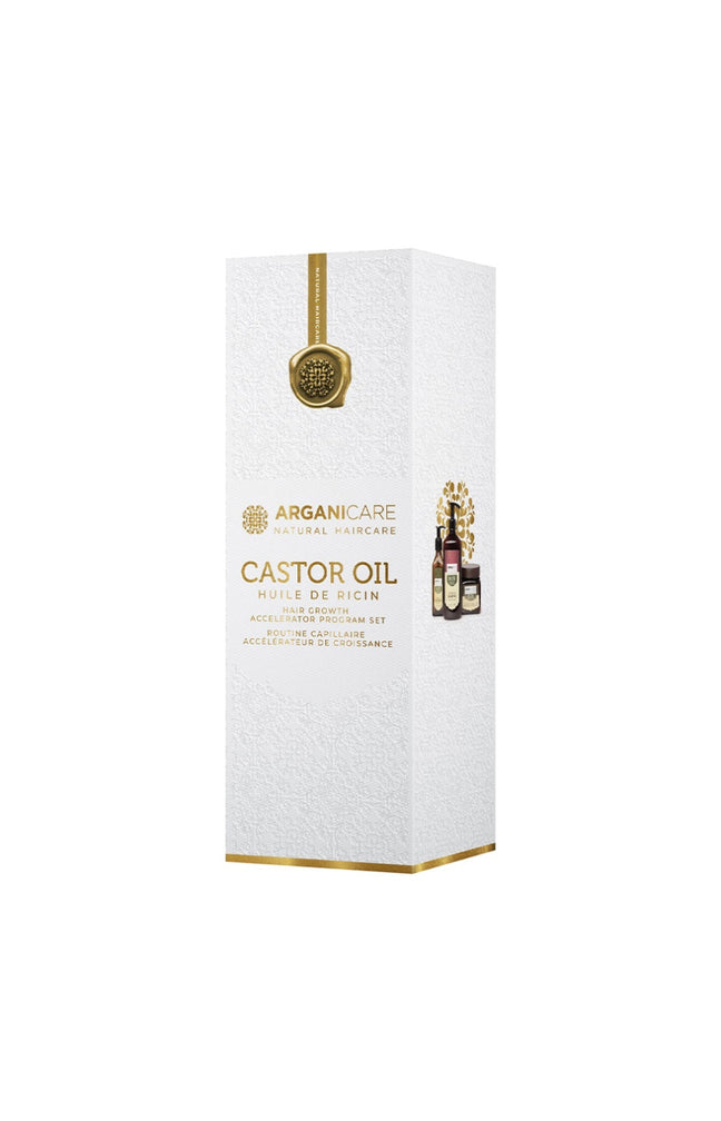 Coffret accélérateur de croissance - Huile de Ricin - Cheveux - 3 produits