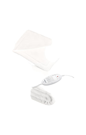 Couverture chauffante extra cosy - Blanc - 180 x 130 cm