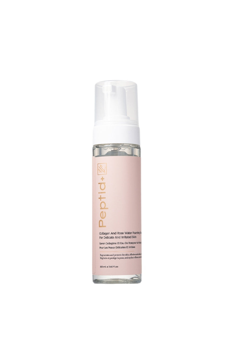 Nettoyant hydratant & antioxydant - Collagène & eau de rose - 225 ml