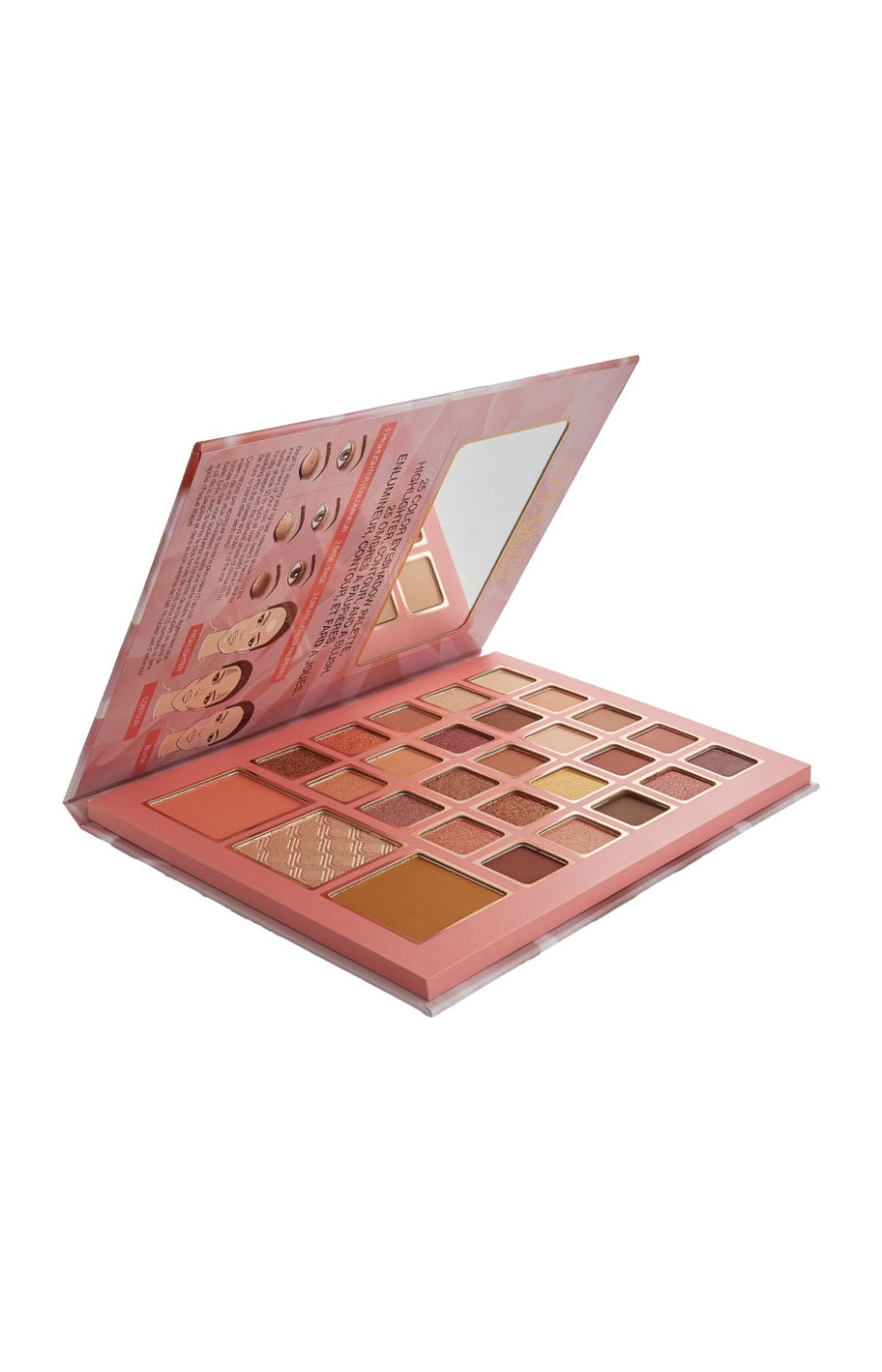 Palette de 25 ombres à paupières - Satin Rose - Teint & yeux