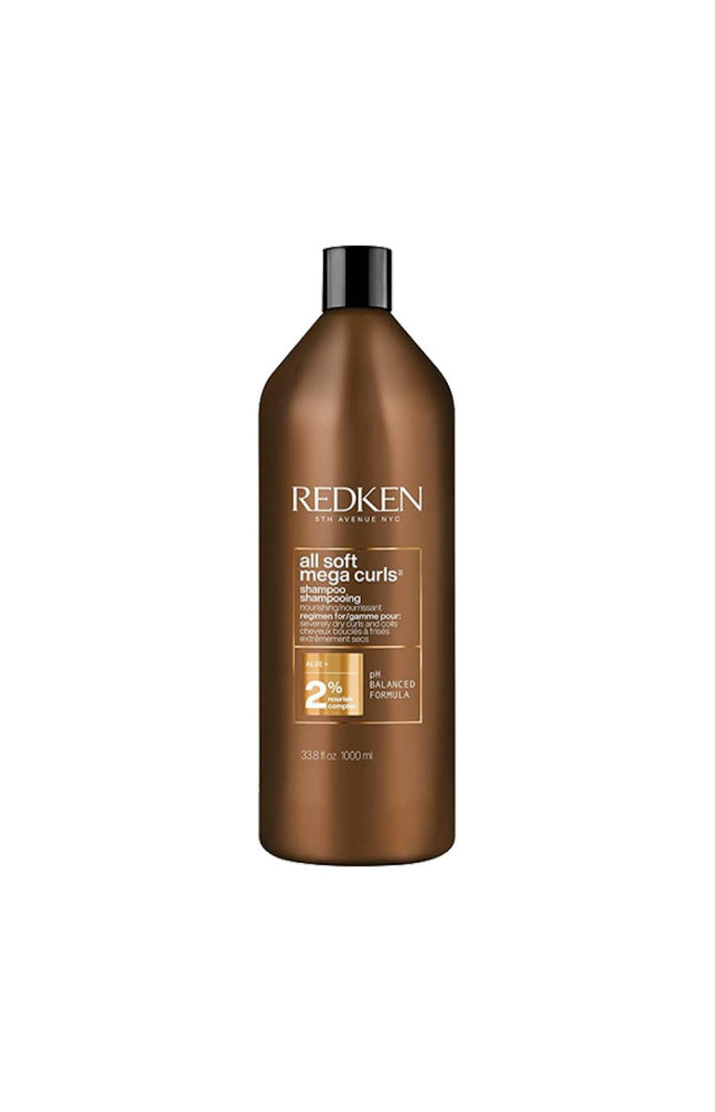 Shampoing hydratant - All Soft Mega Curls - Aloe vera - Cheveux bouclés & ondulés