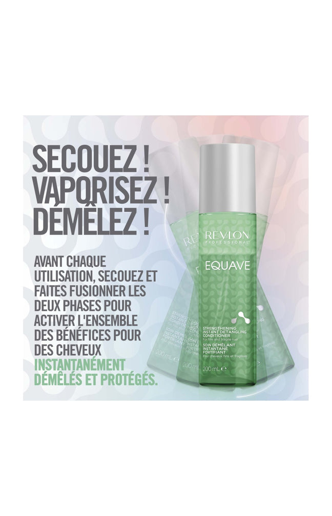 Soin démêlant fortifiant - Equave - Cheveux fins & fragilisés - 200 ml