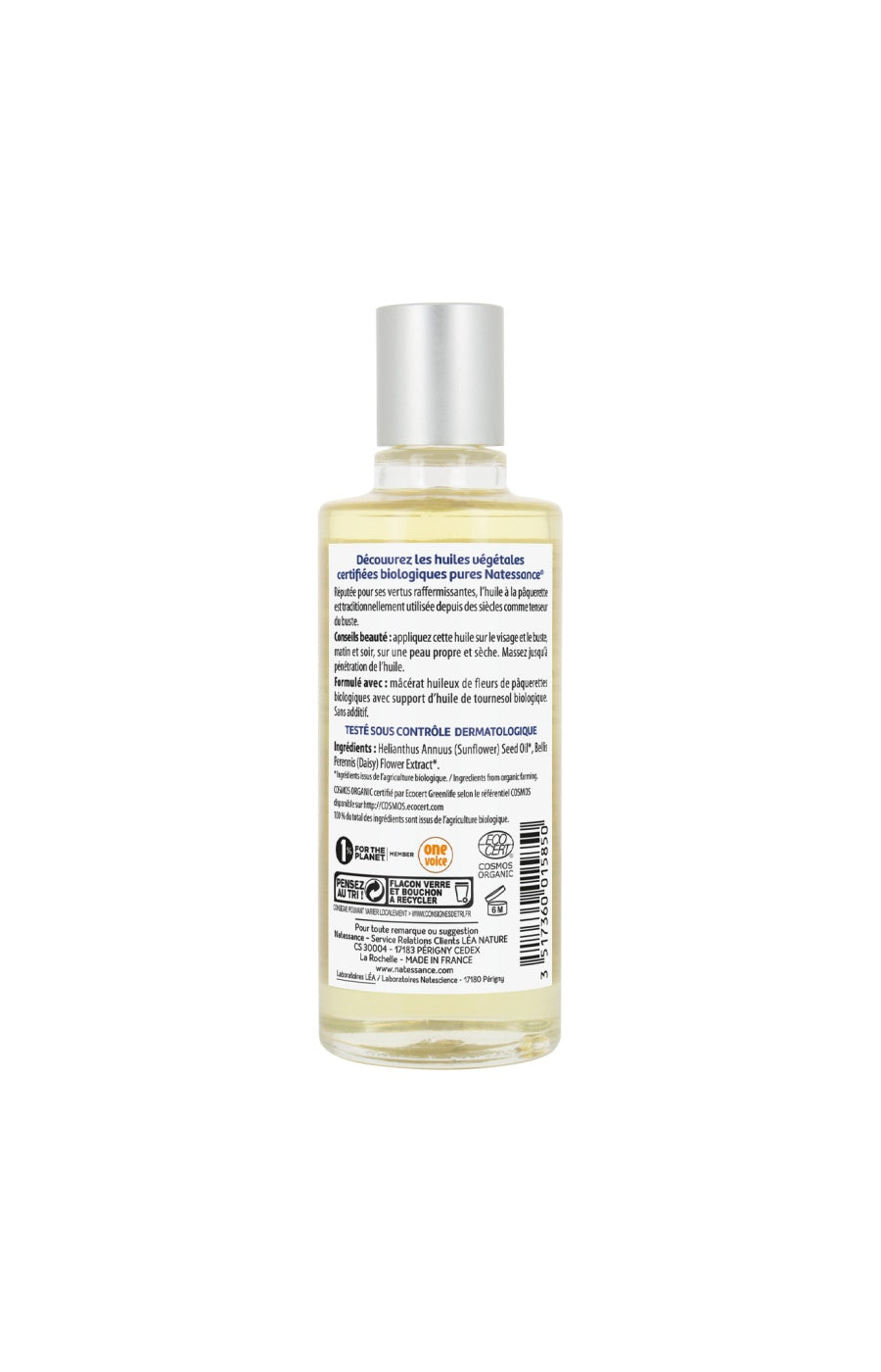 Huile de Pâquerettes bio 100% pure - Visage & buste