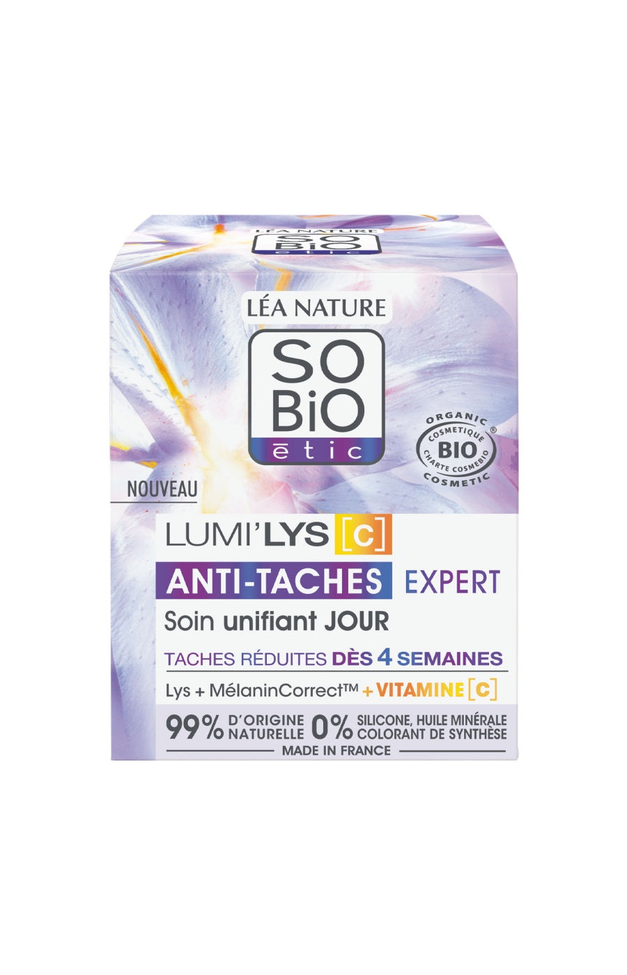 Soin jour unifiant - Anti-tâches - Lumi'lys -  Visage
