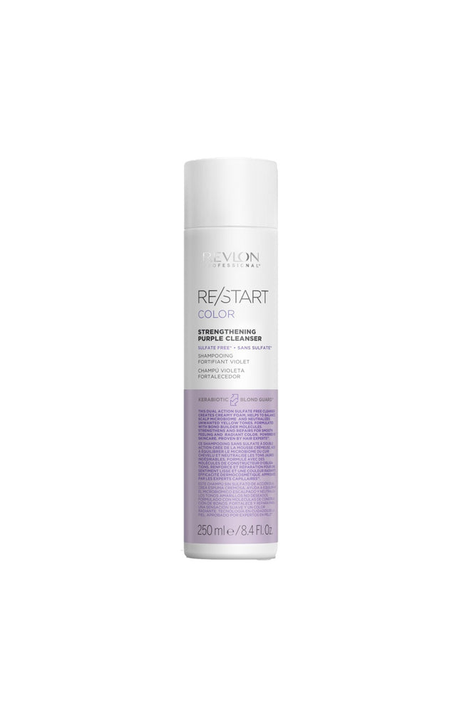 Shampoing fortifiant violet - Re/Start - Cheveux colorés