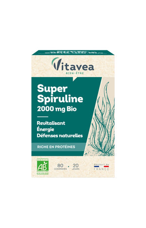 Cure revitalisante - Spiruline bio - 60 jours