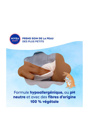 Lingettes nettoyantes multi-usages - Soft & Cream - Bébé - 57 unités