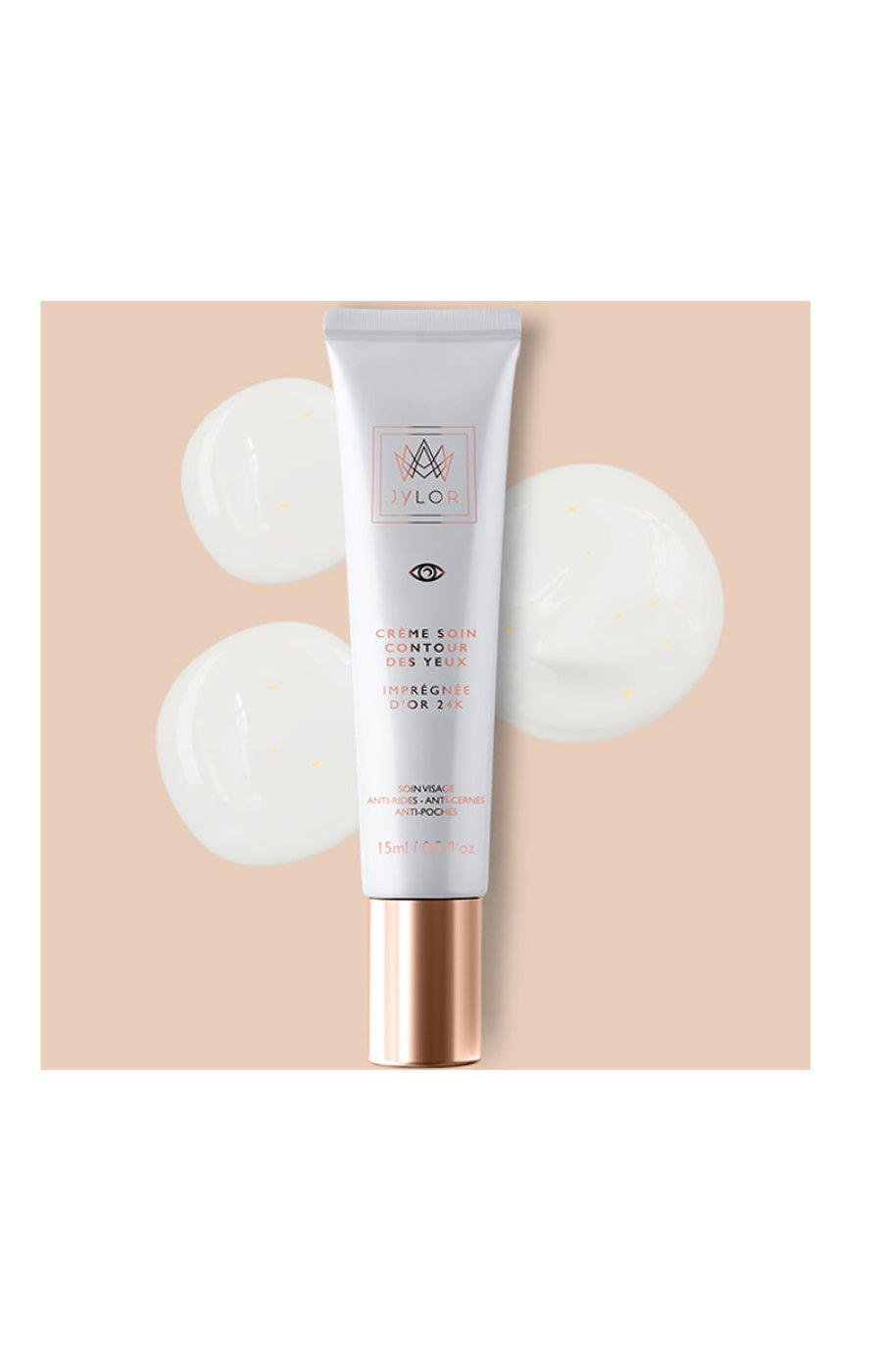 Crème contour des yeux repulpante - Or 24k - 15 ml