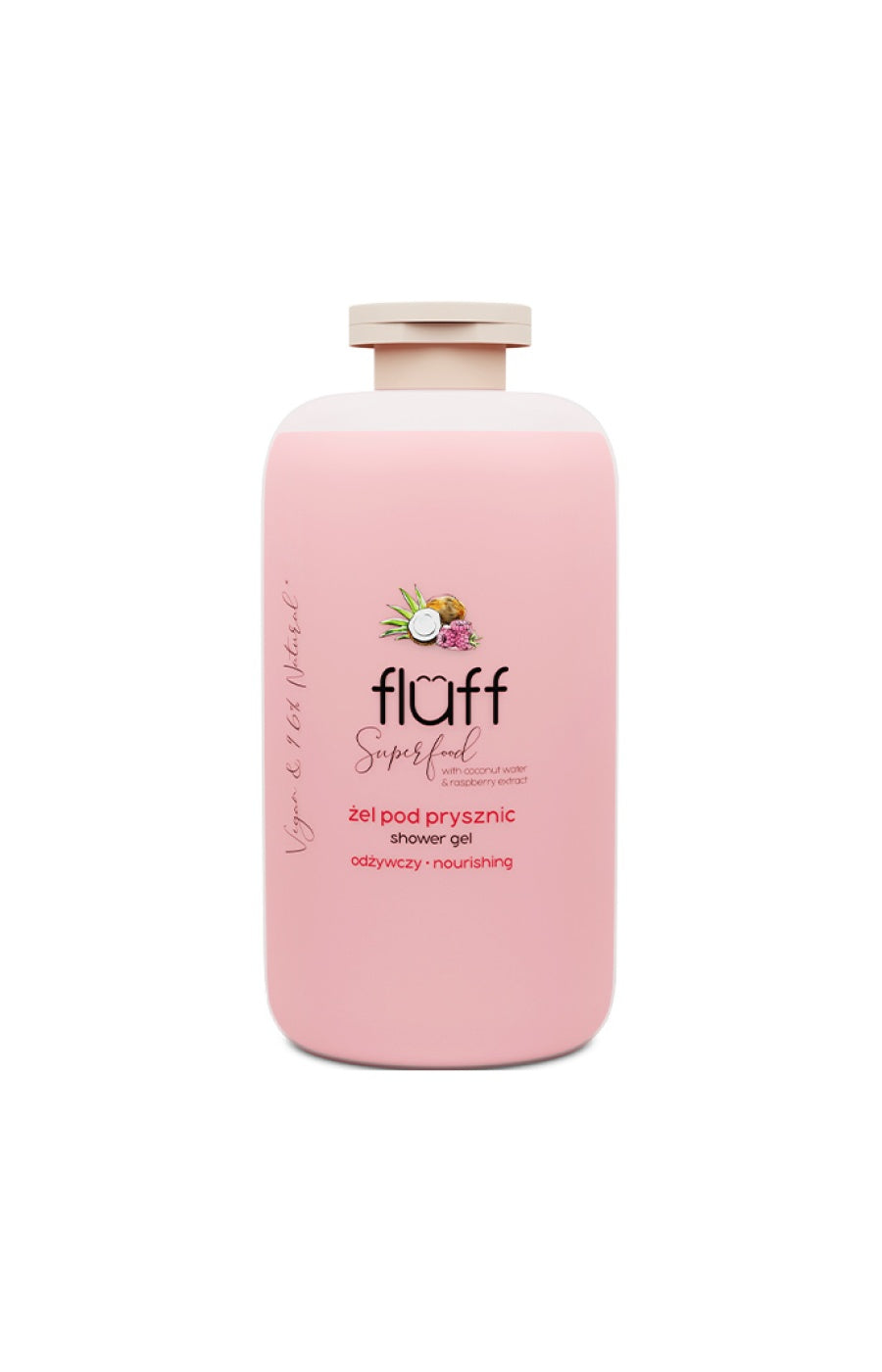 Gel douche nourrissant coco et framboise
