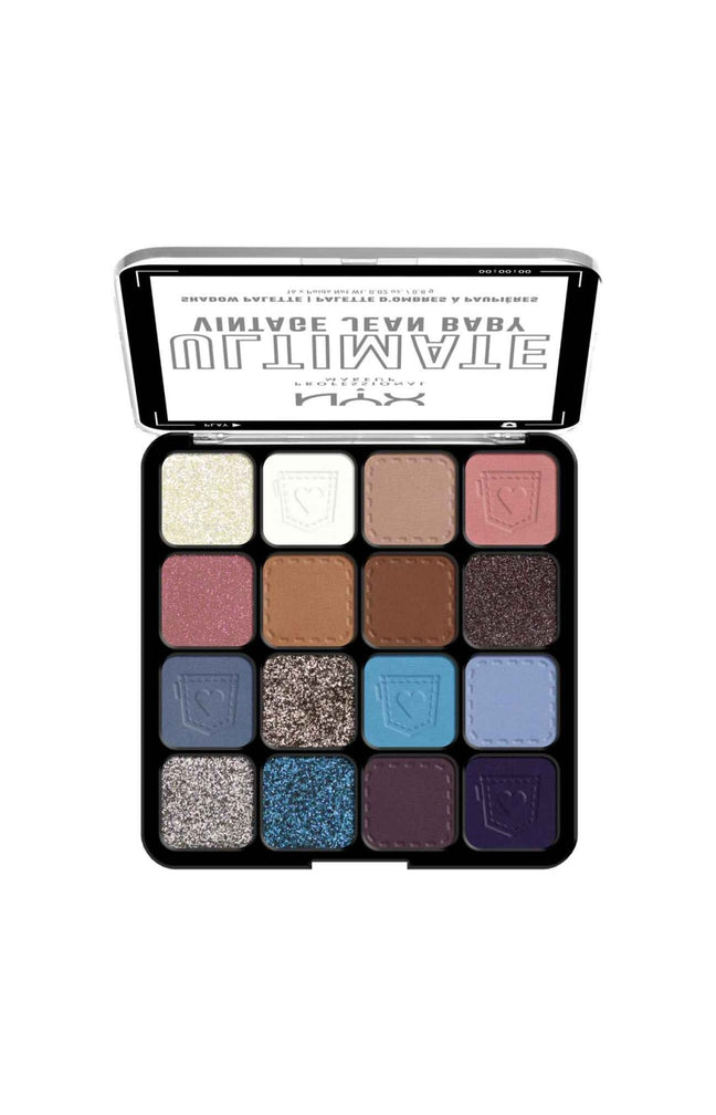 Palette de 16 ombres à paupières - Ultimate - Vintage Jean Baby