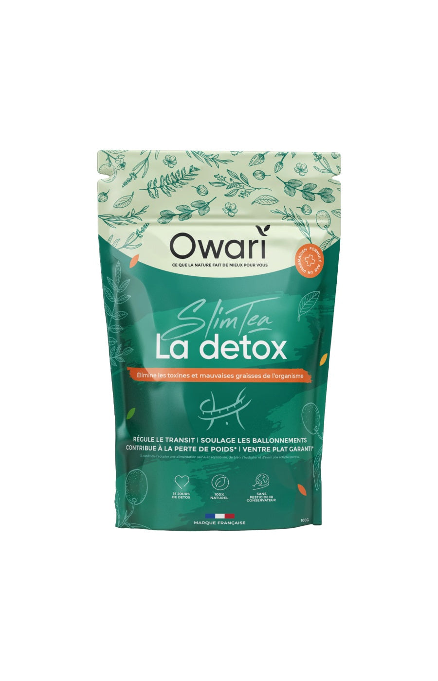 Infusion naturelle minceur & détox - Slim' Tea  - 15 jours