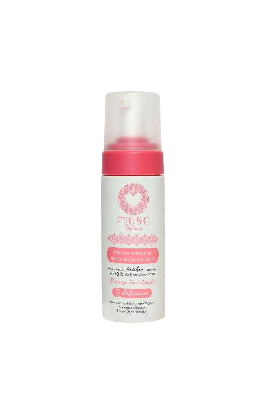 Mousse nettoyante intime - La Délicieuse - Sweet Litchi - 150 ml