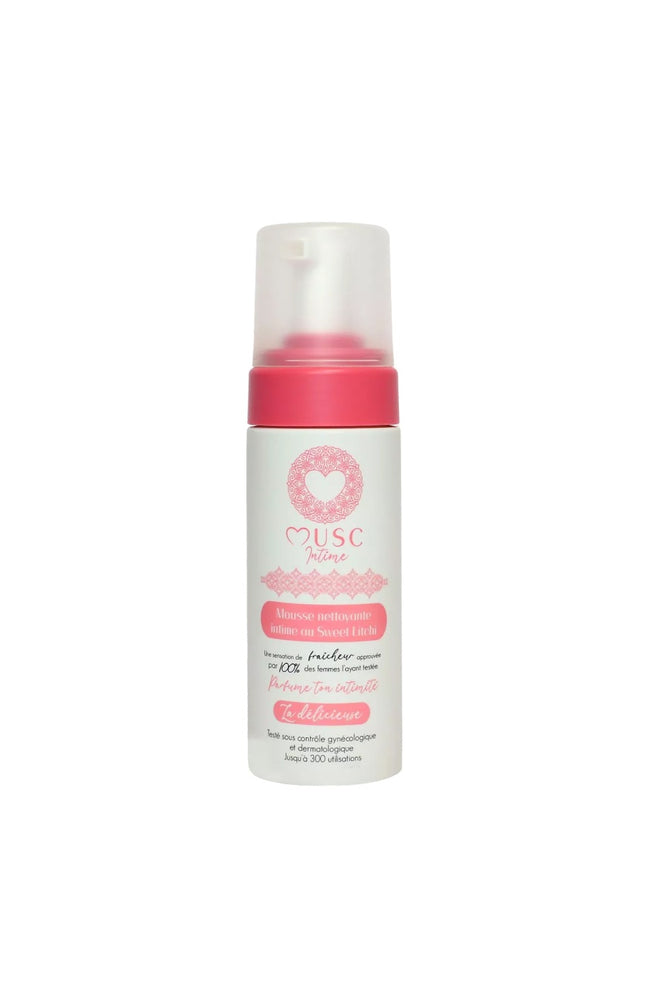 Mousse nettoyante intime - La Délicieuse - Sweet Litchi - 150 ml