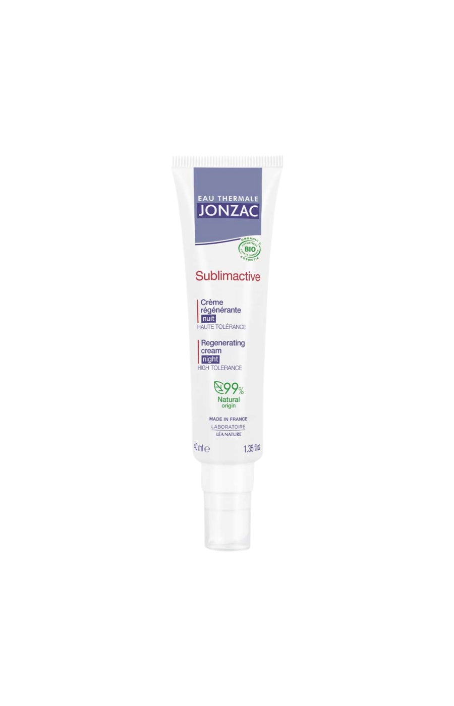 Soin régénérant anti-âge bio de nuit - Sublimactive - Peaux sèches & matures