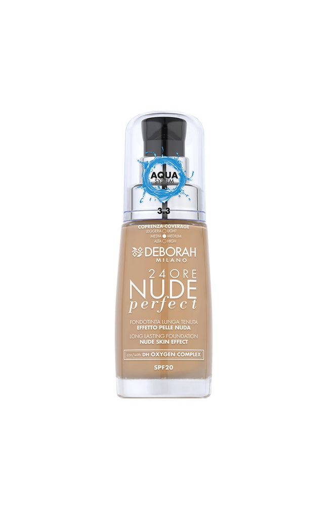 Fond de teint liquide SPF 20 - 24Ore Nude Perfect - 30 ml