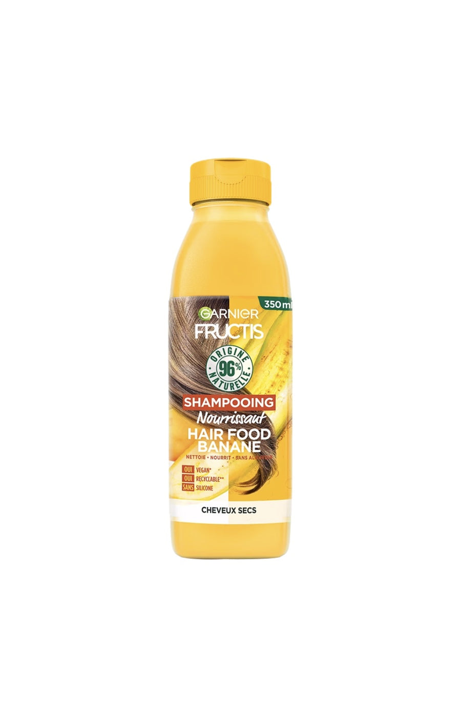 2 shampoings nourrissants - Banane - Cheveux secs - 350 ml