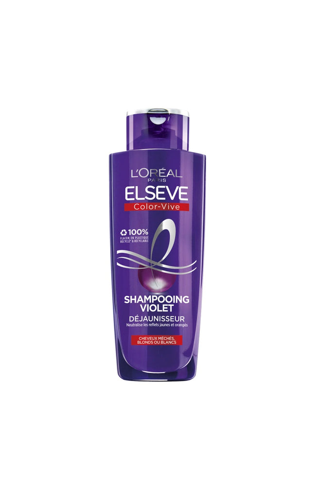 2 shampoings déjaunisseur - Cheveux blonds, blancs ou méchés - 200 ml