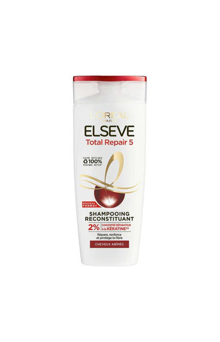 2 shampoings reconstituants - Kératine Total Repair - 300 ml