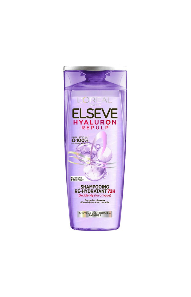 2 shampoings ré-hydratant - Acide hyaluronique - Cheveux déshydratés
