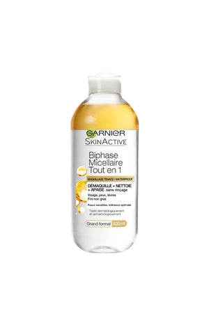 Eau micellaire biphasée - SkinActive - Peaux sensibles