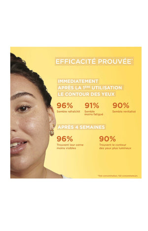 3 masques en tissu - SkinActive - Vitamine C - Yeux