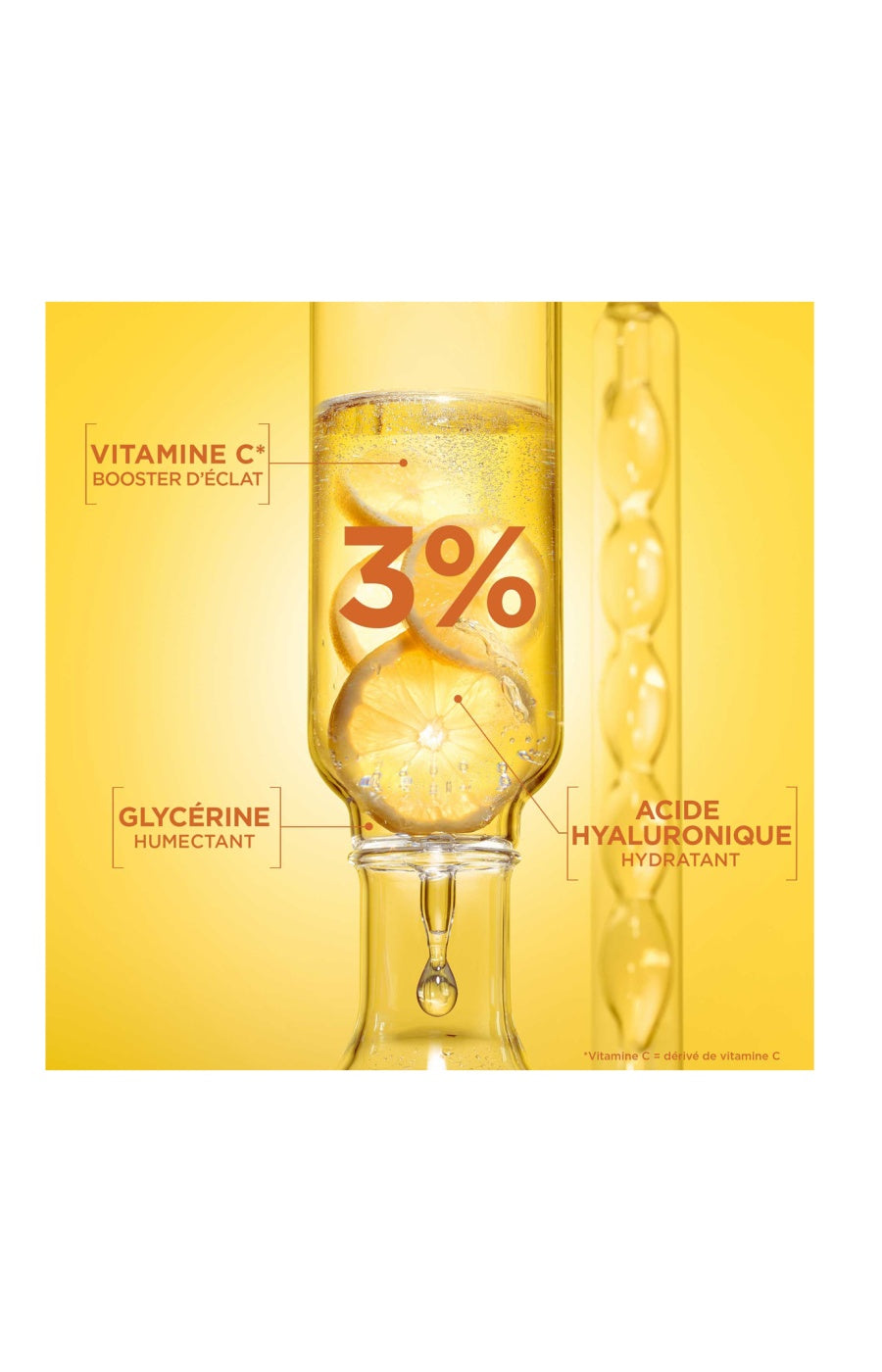 3 masques en tissu - SkinActive - Vitamine C - Yeux