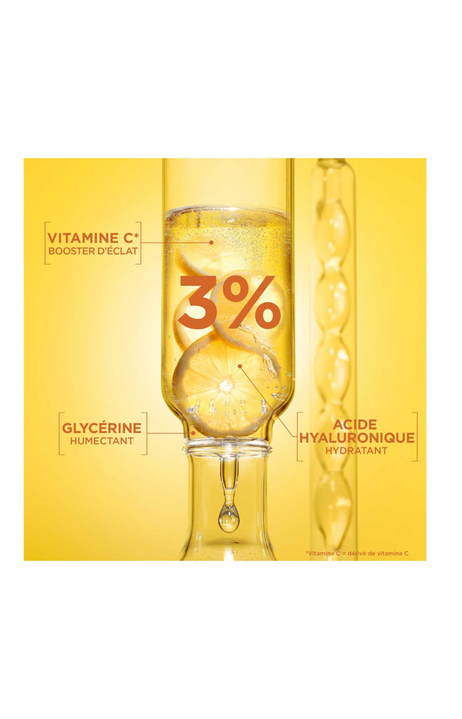 3 masques en tissu - SkinActive - Vitamine C - Yeux