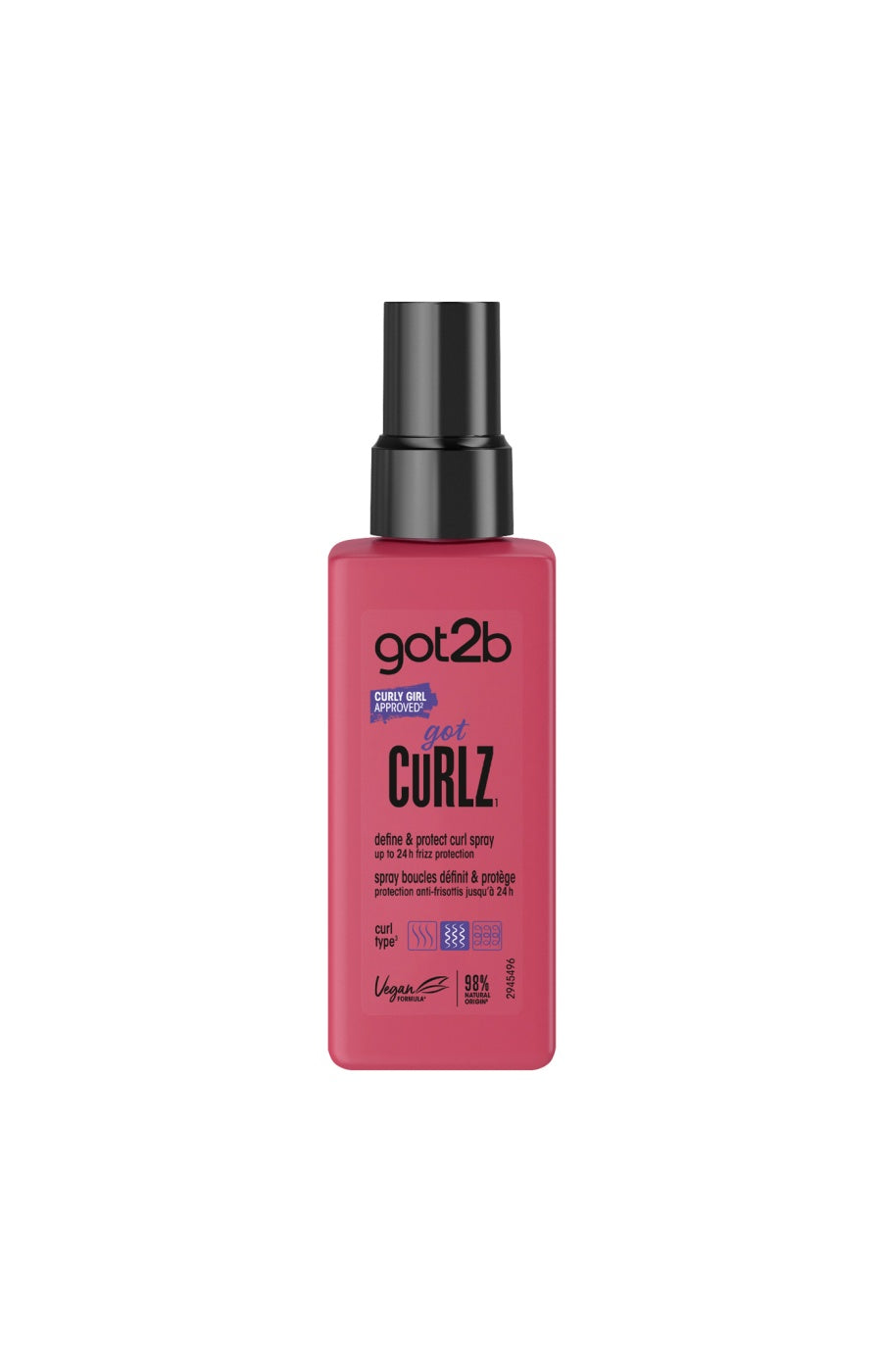 Spray coiffant - Curlz Boucles - Cheveux bouclés & ondulés - 150ml