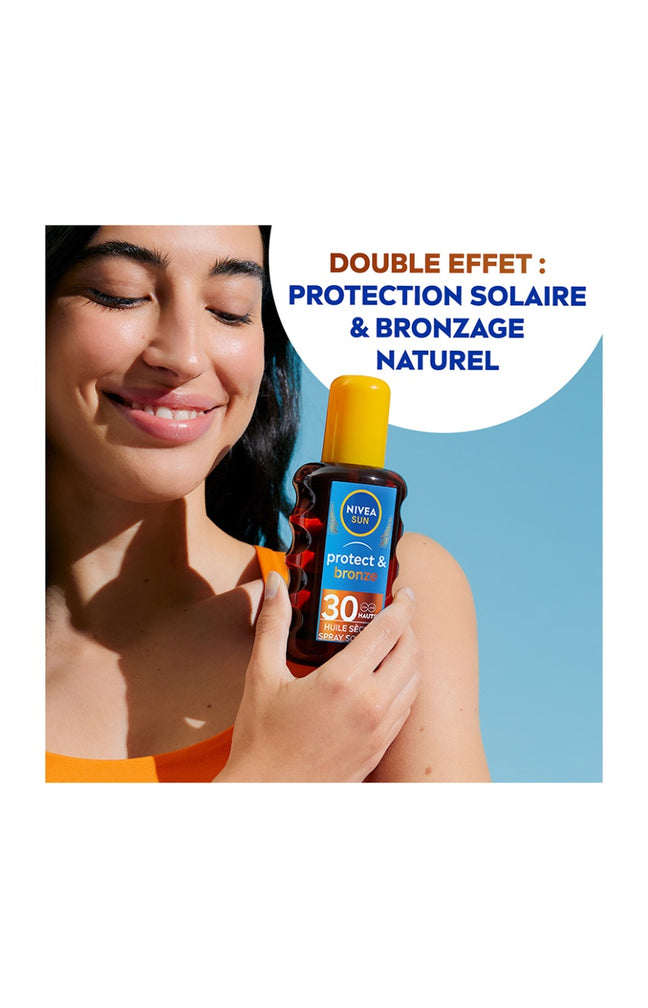 Huile solaire SPF 30 - Sèche Protect & Bronze - 200 ml