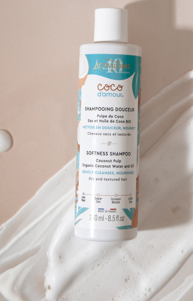 Shampoing douceur - Noix de coco - Cheveux secs & texturés
