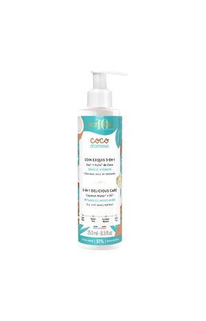Soin 3-en-1 - Noix de coco - Cheveux secs & texturés - 250 ml