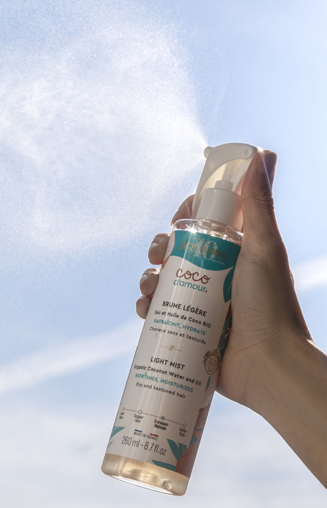 Brume légère - Noix de coco - Cheveux secs & texturés - 260 ml