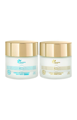 Crèmes de jour & de nuit - Elixir Royal - Acide hyaluronique & collagène