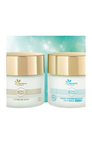 Crèmes de jour & de nuit - Elixir Royal - Acide hyaluronique & collagène