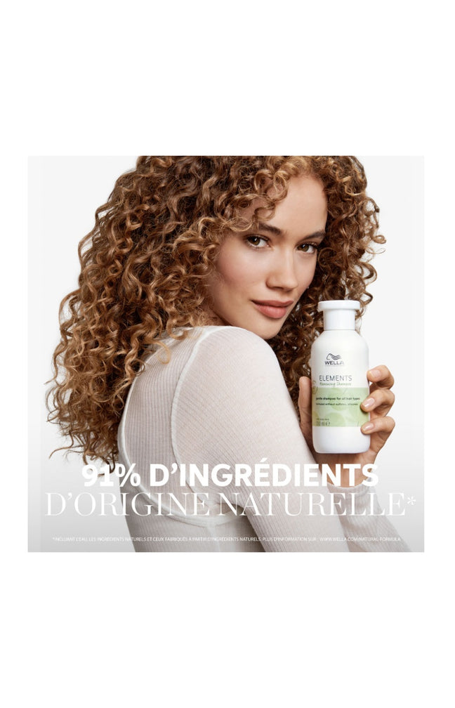 Recharge shampoing apaisant - Elements - Cheveux secs & délicats - 1 L