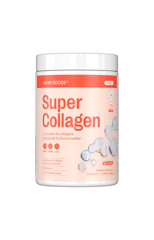 Poudre de collagène hydrolysée - Super Collagen - Goût neutre - 300 g
