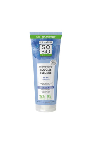 Shampoing bio - Lin & vitamine F - Cheveux bouclés & ondulés - 250 ml