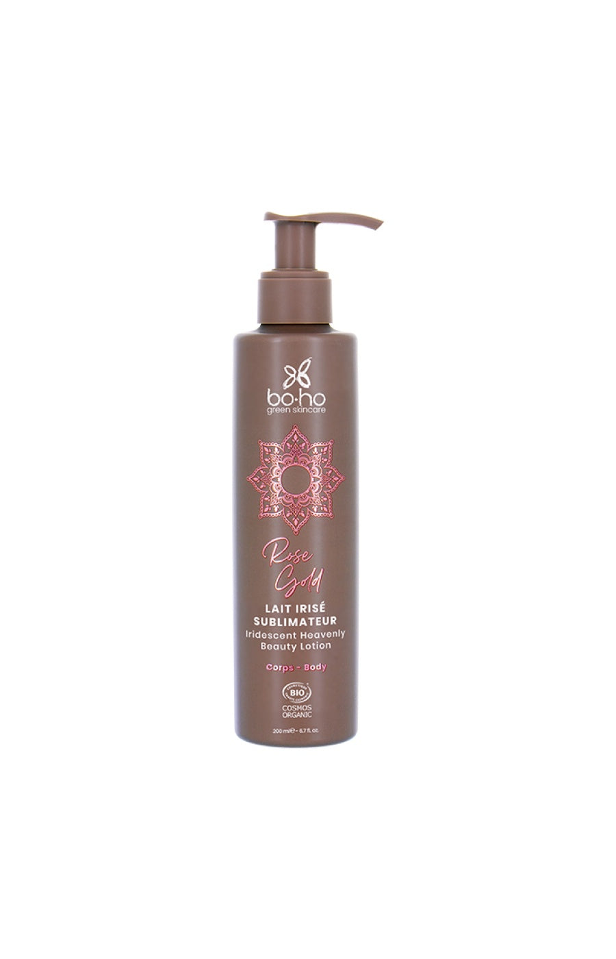 Lait scintillant bio - Rose Gold - 200 ml