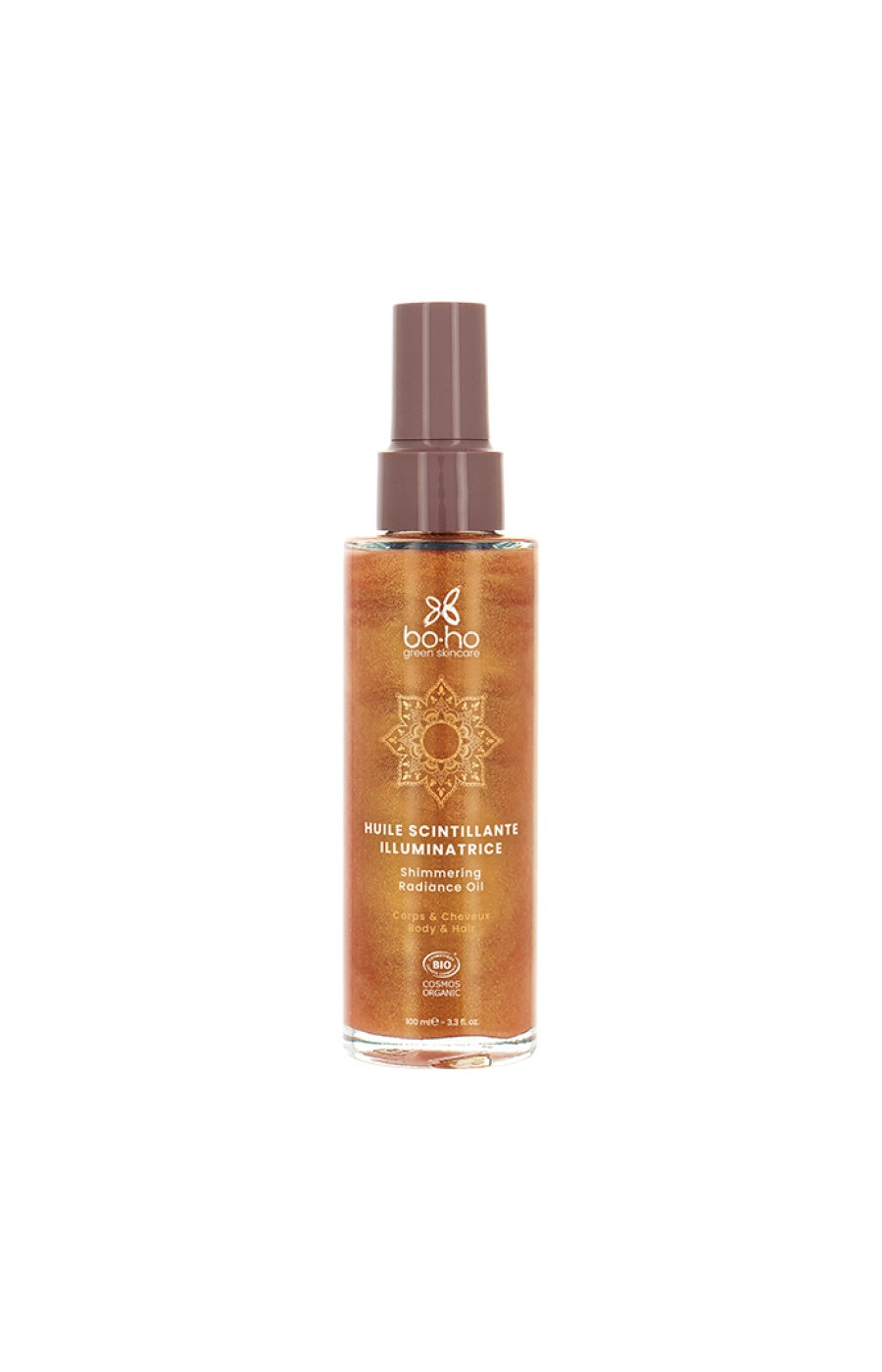 Huile scintillante bio - Gold - 100 ml