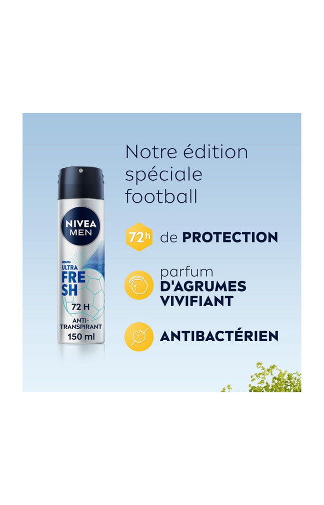 Déodorant spray 72h - Homme - 150 ml