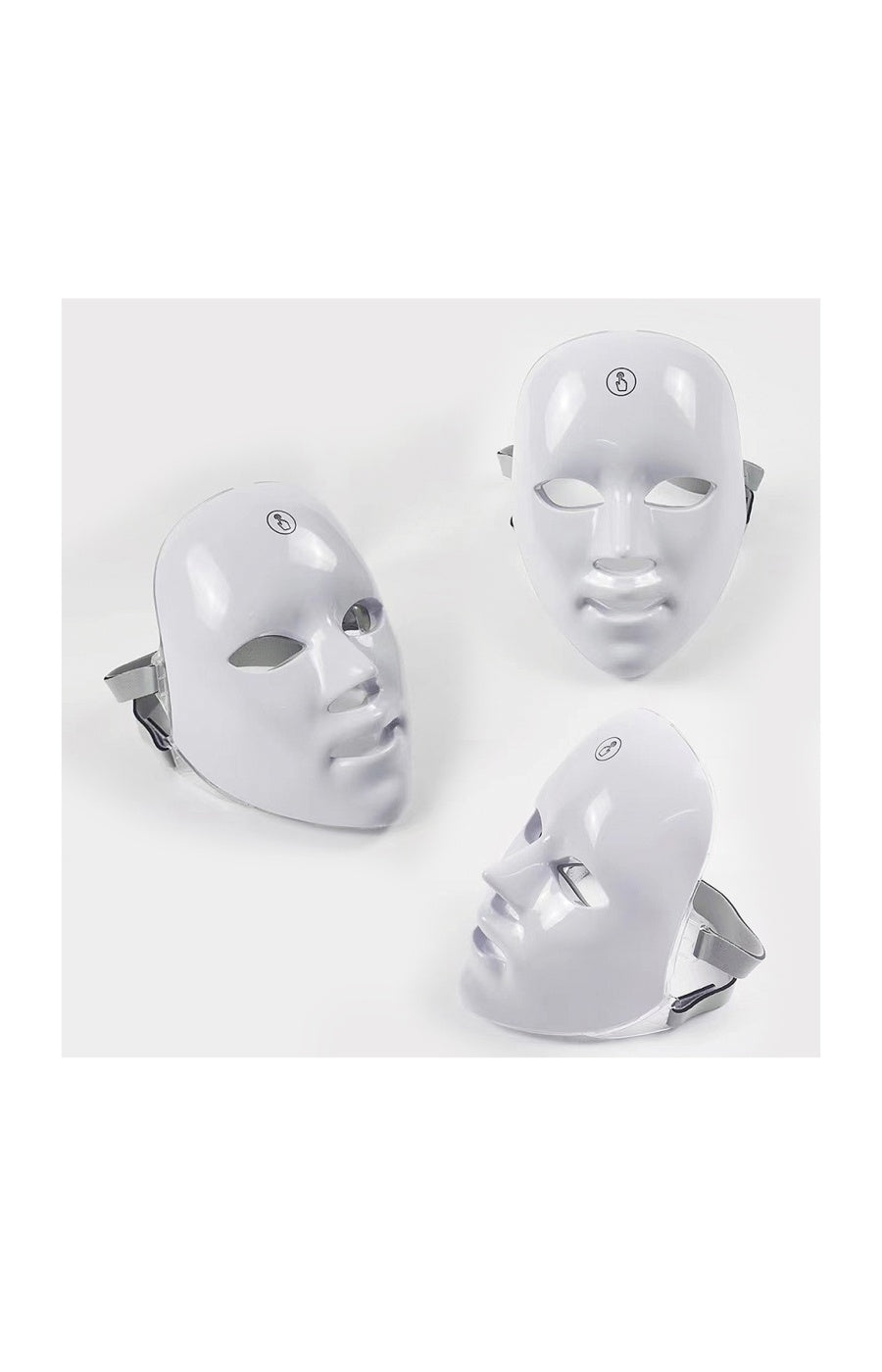 Masque tactile avec traitement lumineux LED - 7 couleurs