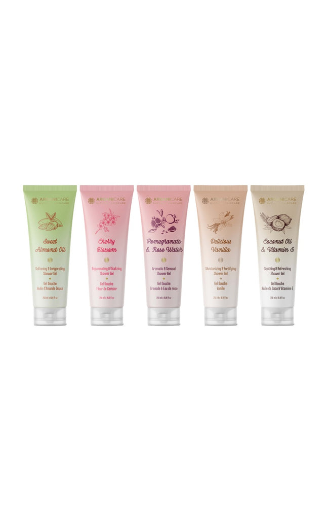 Set de gels douche hydratants - 5 x 250 ml