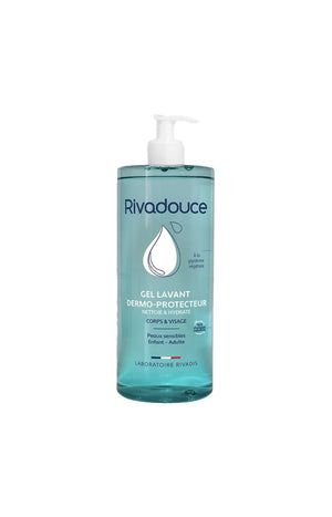 Gel lavant dermo-protecteur naturel - Visage & corps - 1 L