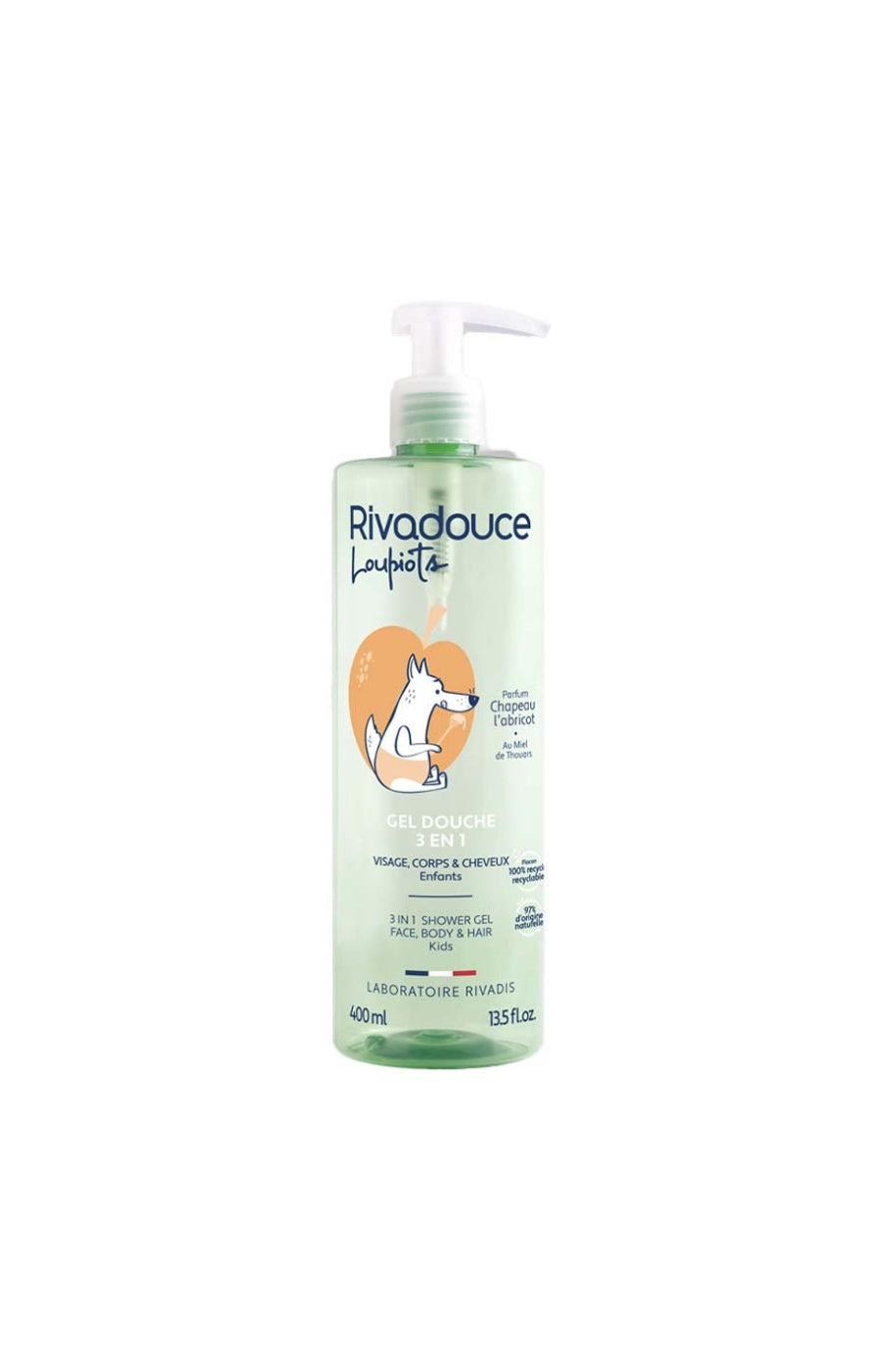 Gels douche 3-en-1 - Chapeau l'abricot - Enfant - 3 x 400 ml