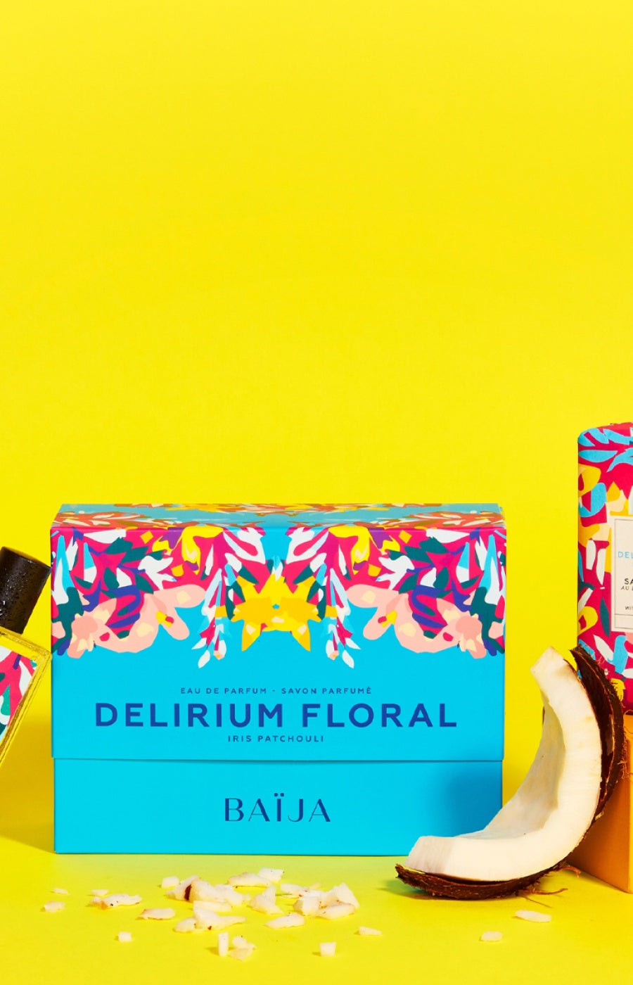 Coffret Delirium Floral - Savon & eau de parfum - Iris & patchouli
