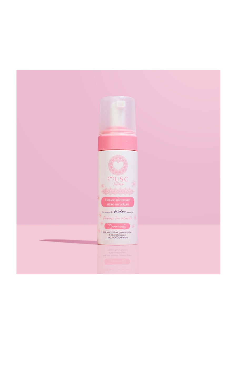 Mousse nettoyante intime - Fleur de Sakura - 150 ml
