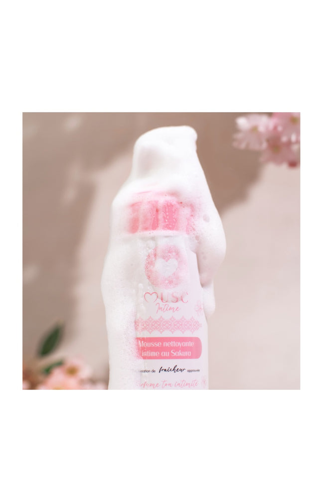Mousse nettoyante intime - Fleur de Sakura - 150 ml