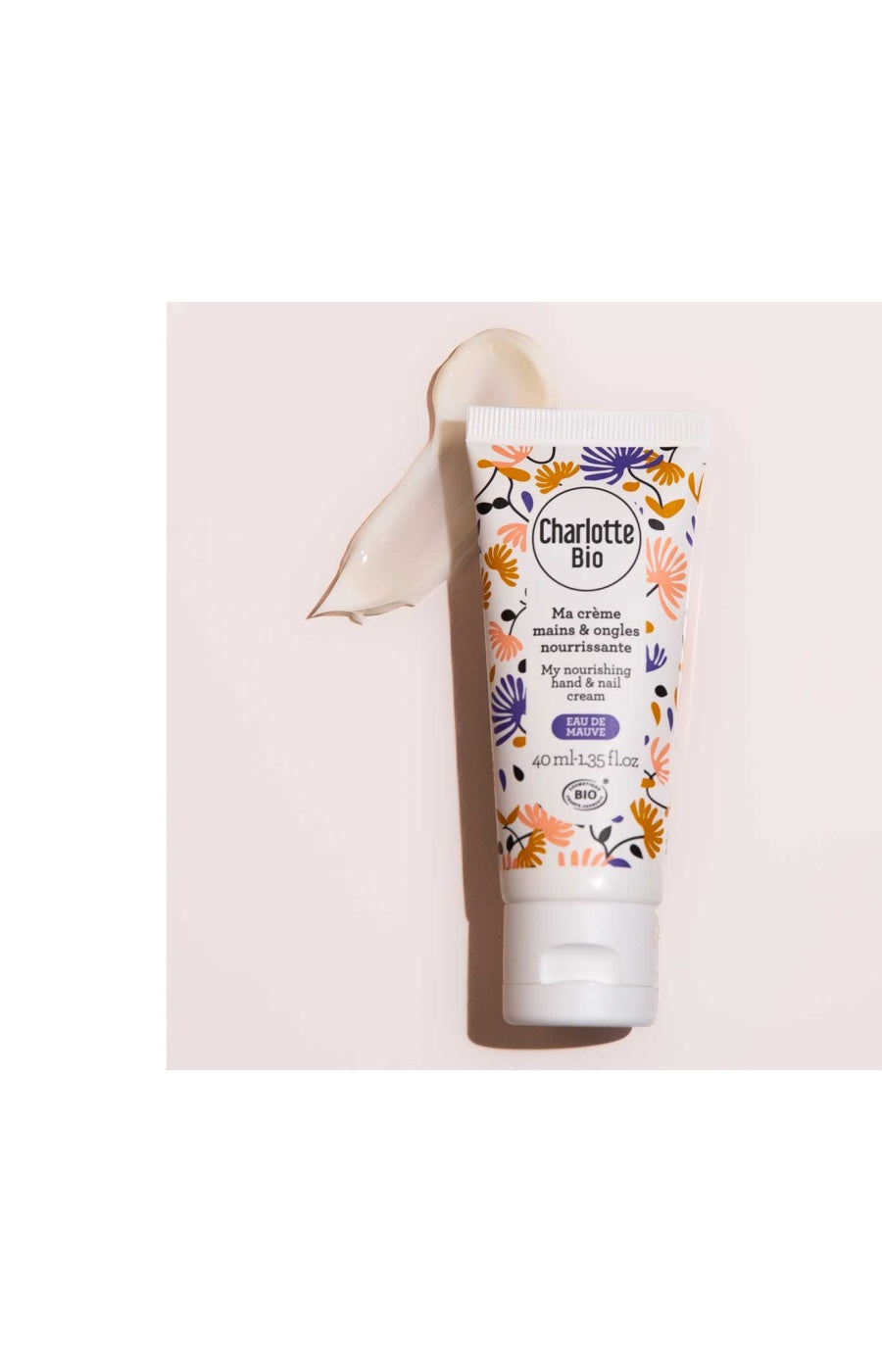 Crème nourrissante bio - Eau de mauve - Mains & ongles - 40 ml